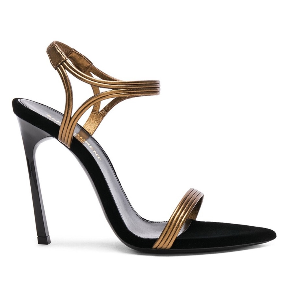 Saint Laurent Talitha Heels - Size 37 - Picture 2 of 6
